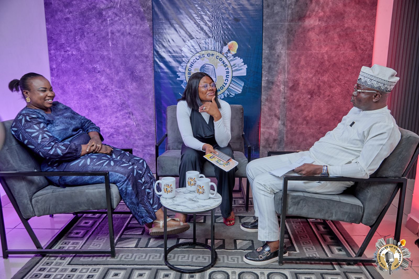 The Chronicles of Construction — live studio interview session with industry professionals